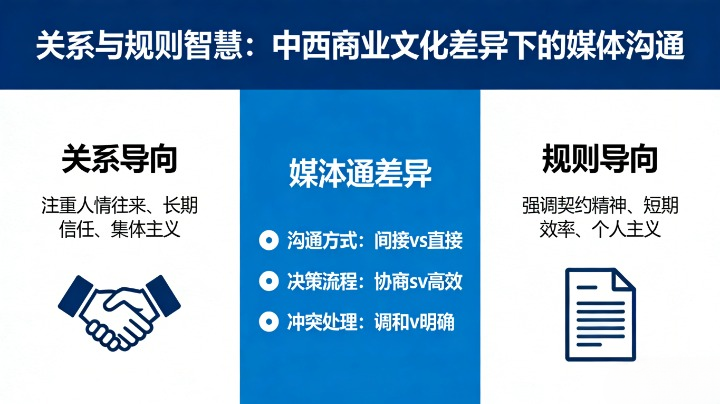 “关系”与“规则”智慧：中西商业文化差异下的媒体沟通
